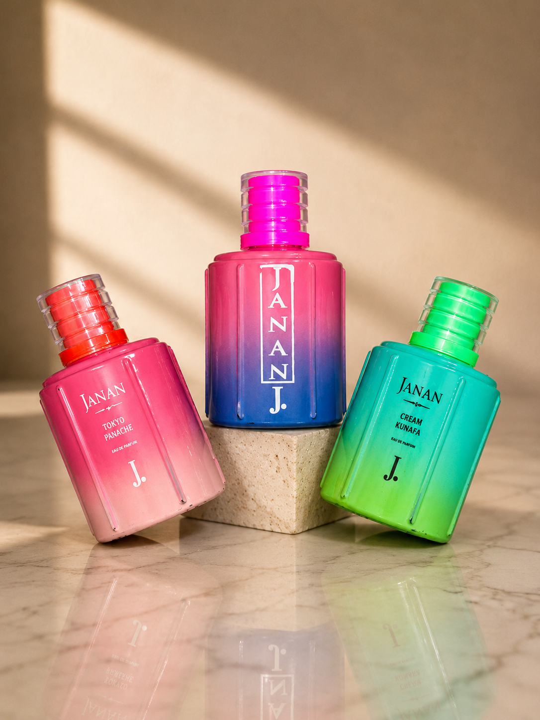 Pack of 3 100ML Janan series( Cream Kunafa, Dolice LATTE, Yummy Gummy)