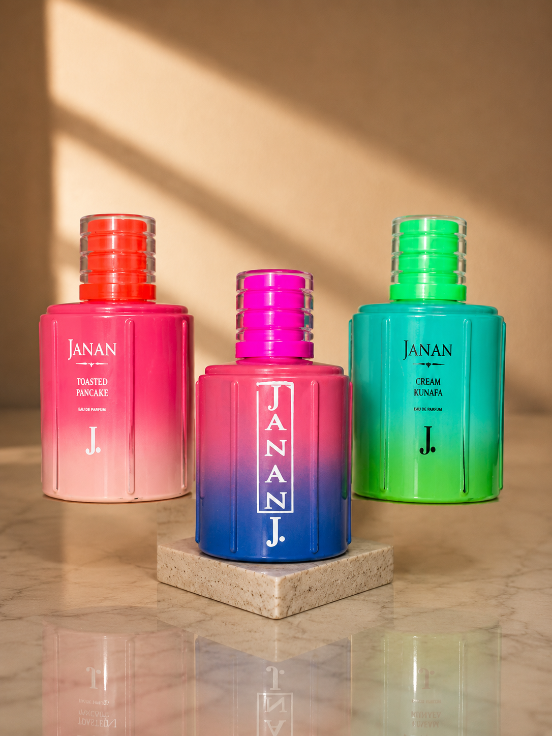 Pack of 3 100ML Janan series( Cream Kunafa, Dolice LATTE, Yummy Gummy)