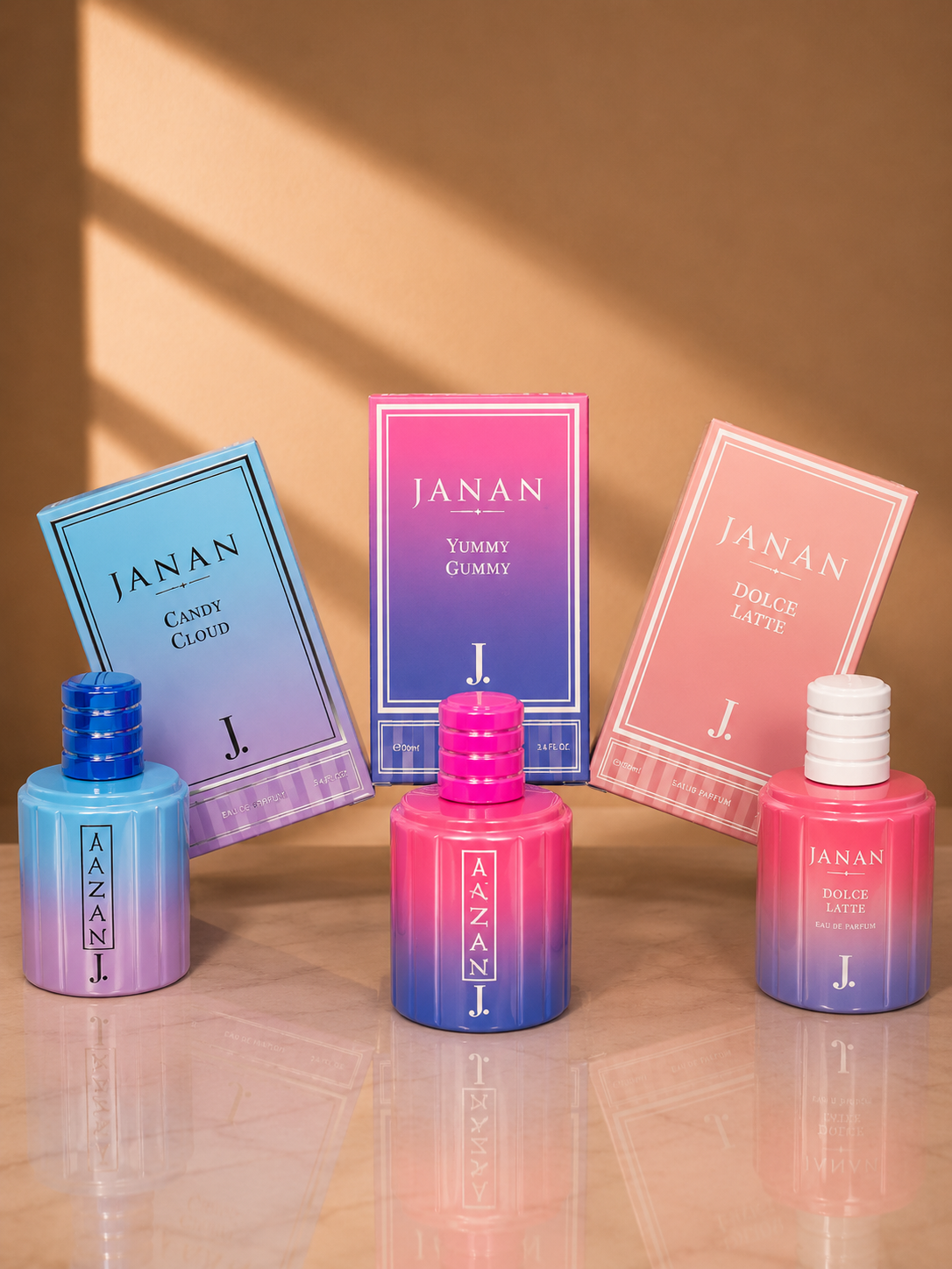 Pack of 3 JANAN( candy Cloud, Toasted Pancake, Yummy Gummy)100ML