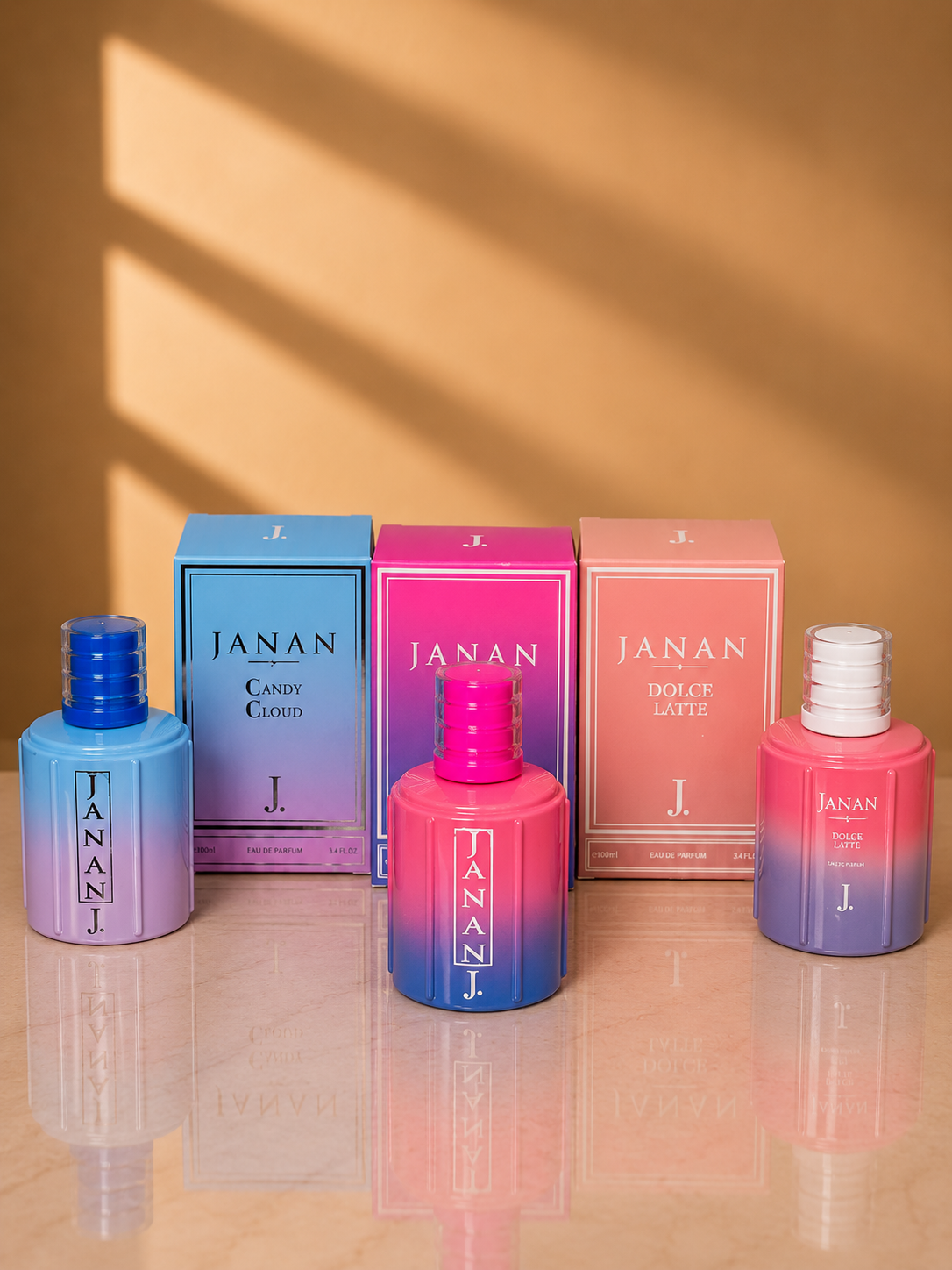 Pack of 3 JANAN( candy Cloud, Toasted Pancake, Yummy Gummy)100ML