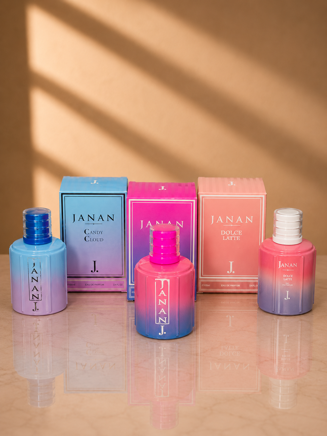 Pack of 3 JANAN( candy Cloud, Toasted Pancake, Yummy Gummy)100ML