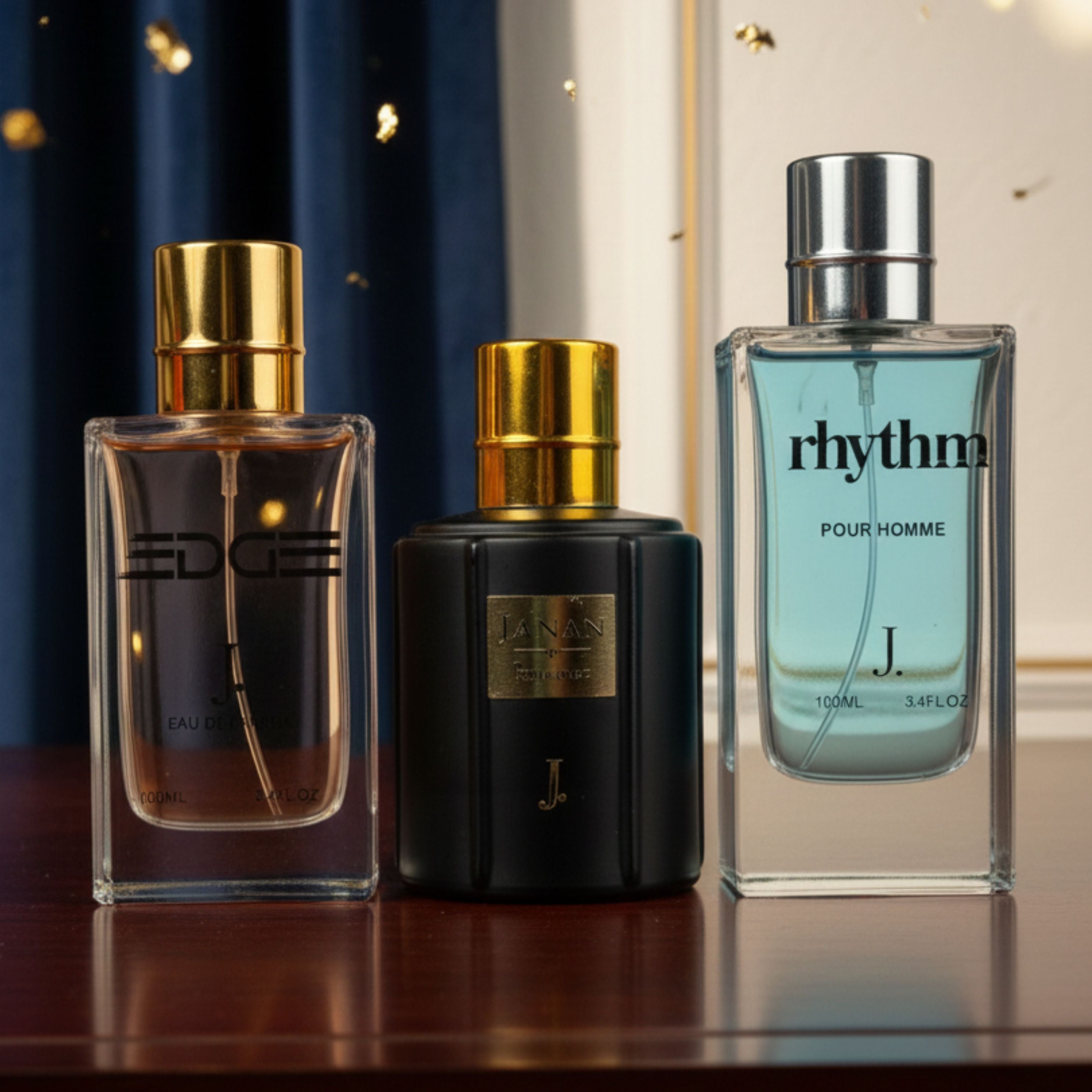 The Signature Collection by J. – Janan, Edge and Rthyam 100ML