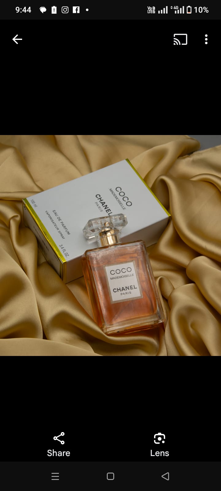 Pack Of 1 Coco Chanel Perfume With Free Shipping